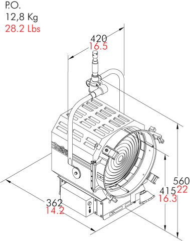 disegno Super-Led-F10-PO