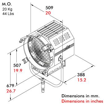 disegno Super Led F14 MO